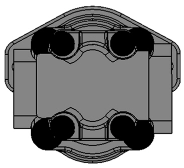 GEAR PUMP G300+G200 PIGGYBACK TYPE