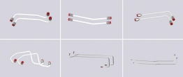 각종 방산차량용 유압배관